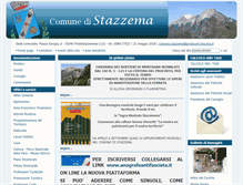 Tablet Screenshot of comune.stazzema.lu.it